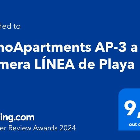 Ap-3 Ximoapartments A Primera Linea Playa & Chimenea Олива Экстерьер фото