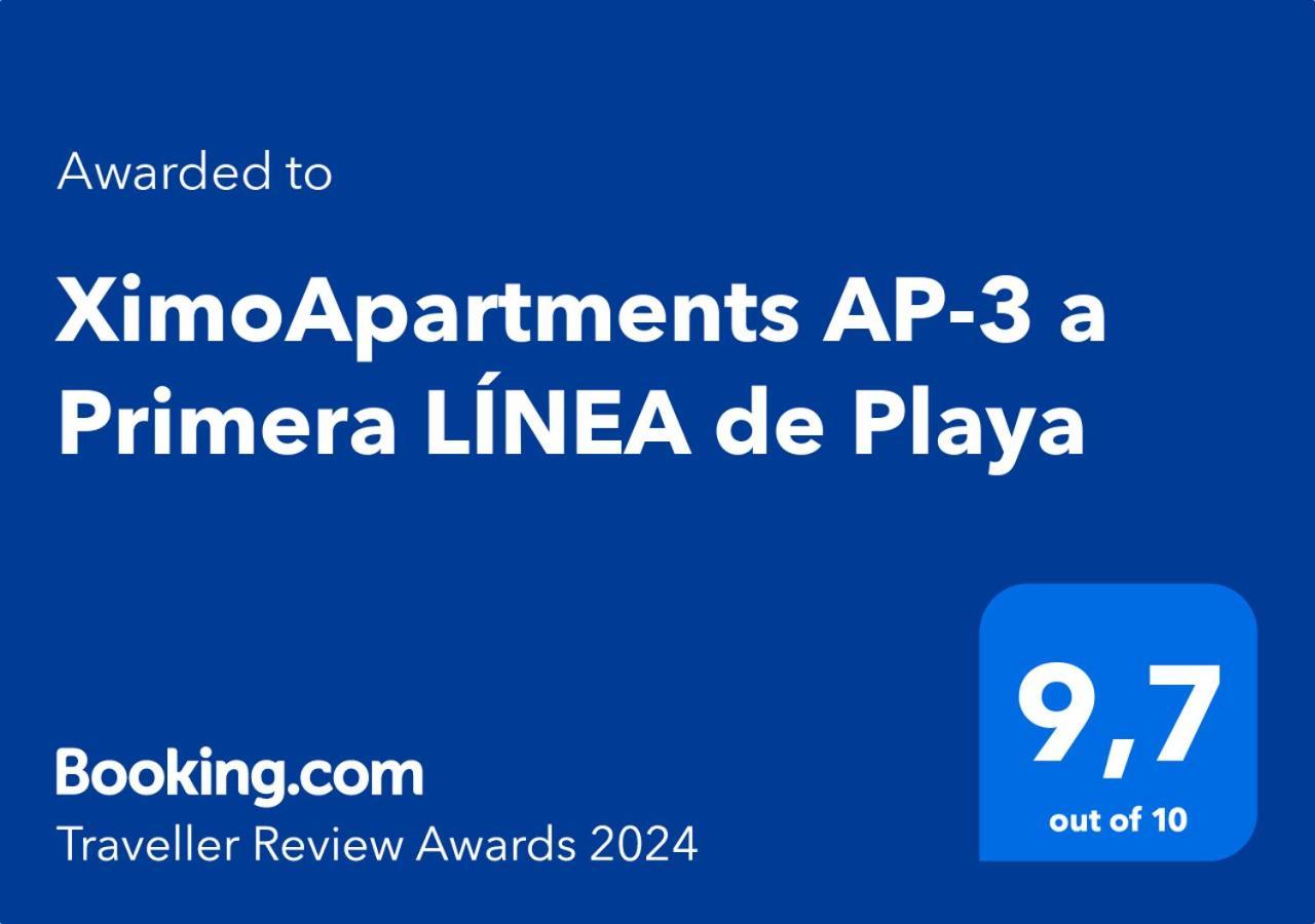 Ap-3 Ximoapartments A Primera Linea Playa & Chimenea Олива Экстерьер фото